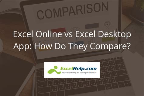 excel online vs desktop|Excel Online vs Excel Desktop App: How Do They .